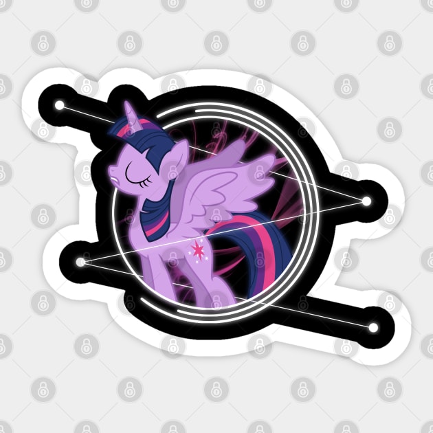 Princess Twilight Sticker by Brony Designs